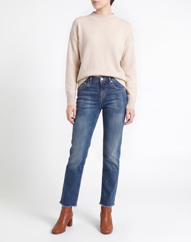 Woman Jeans Blue Size 26 Cotton, Polyester, Elastane