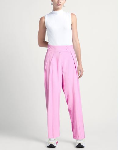 ! Woman Pants Pink Size S Viscose, Polyester