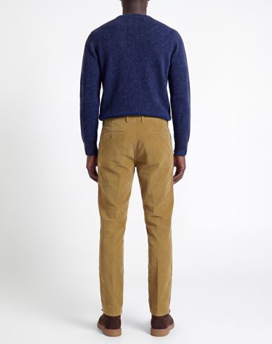 Man Pants Camel Size 32 Cotton, Elastane