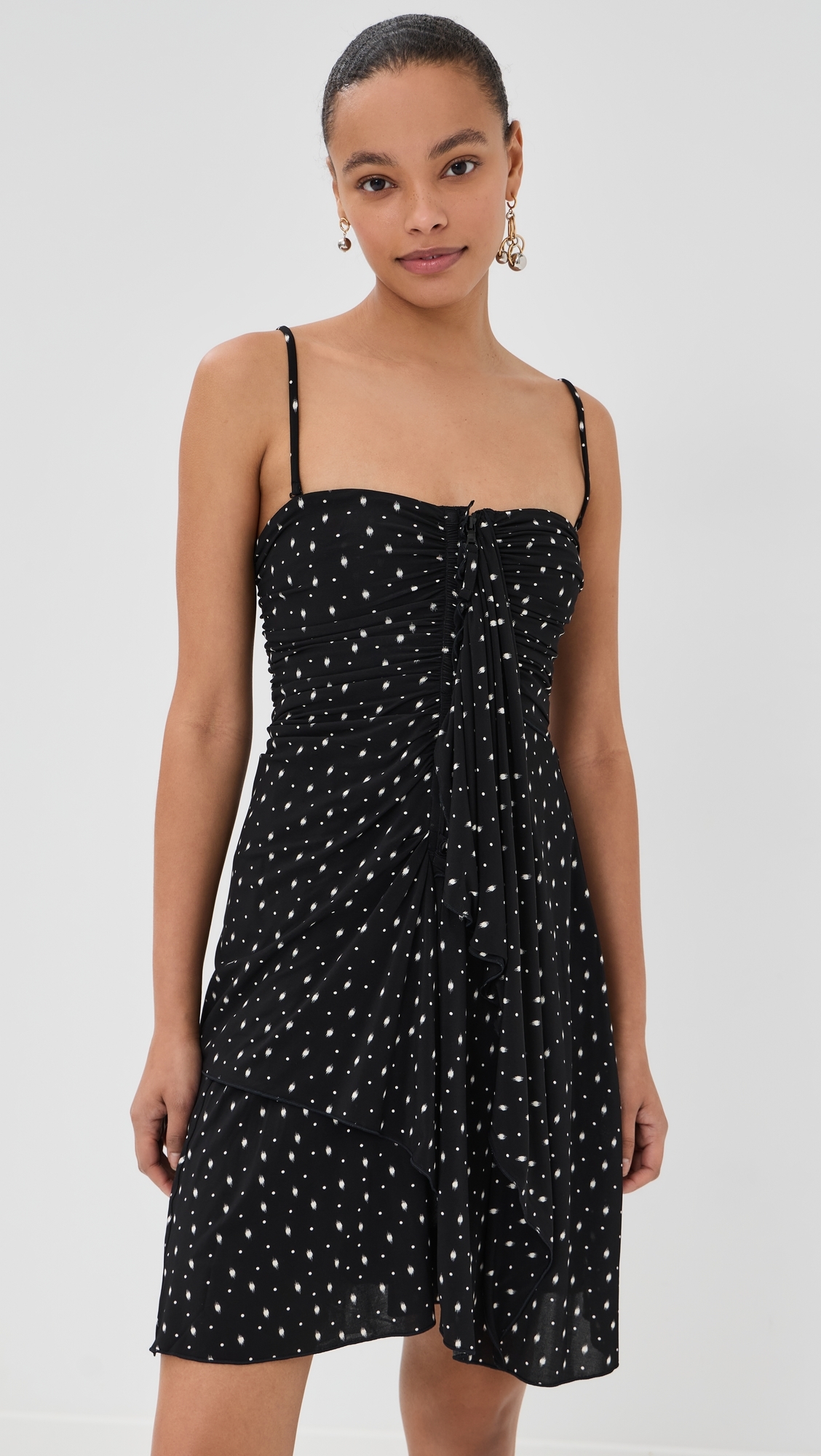 Gemma Dress Black/Ecru