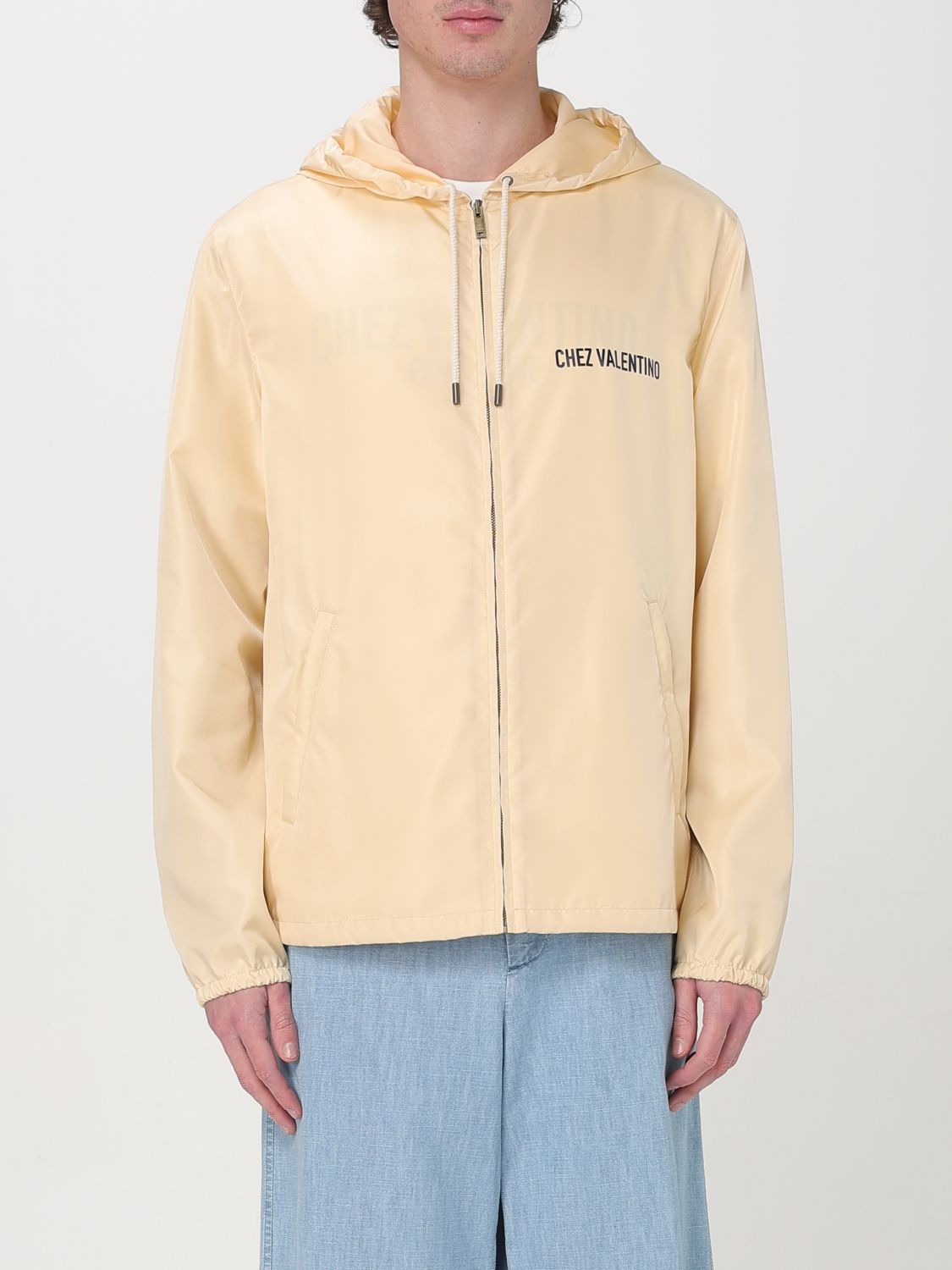 Jacket Men color Yellow Cream