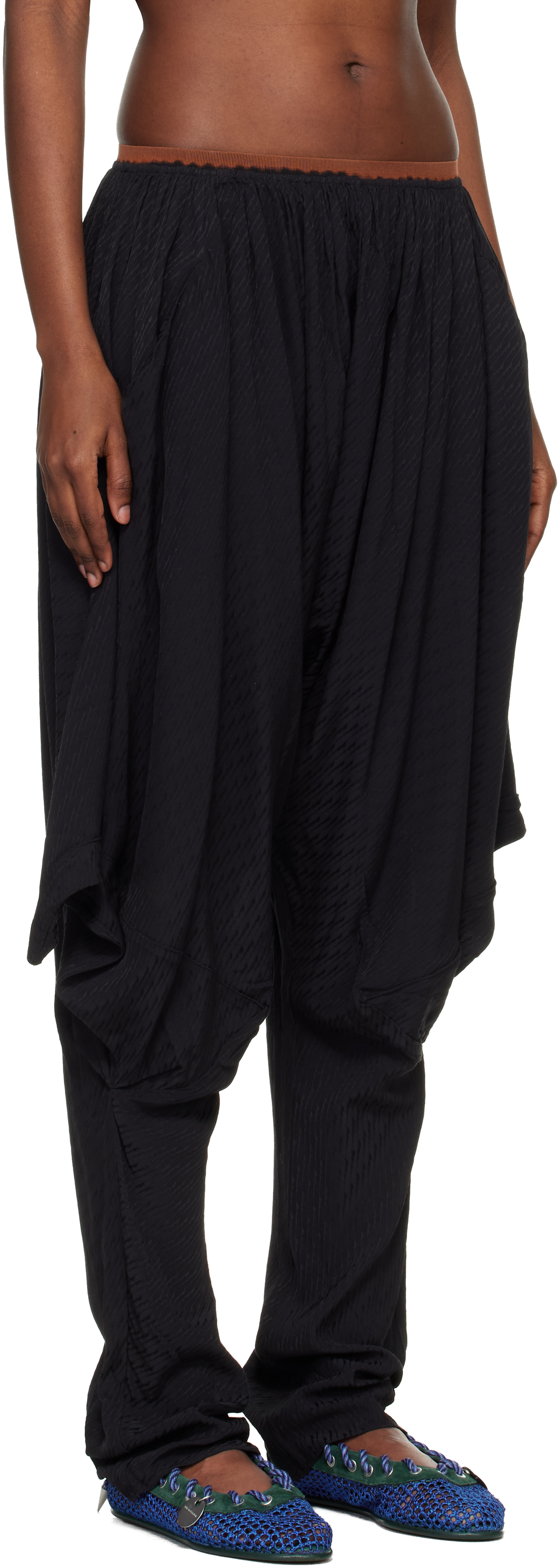 Black Salome Trousers
