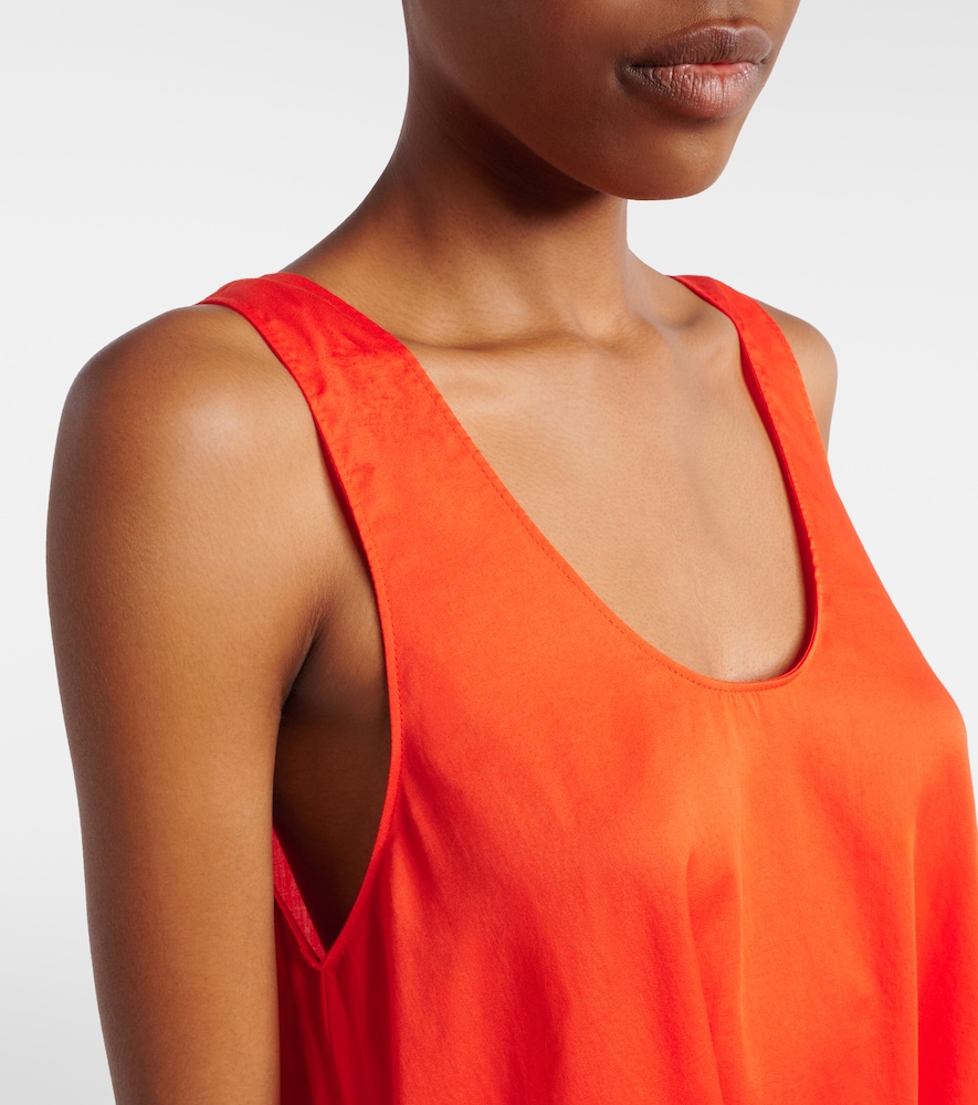 Yoko cotton poplin minidress