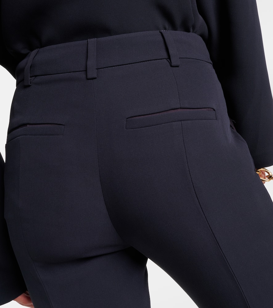 Cady Couture high-rise flared pants