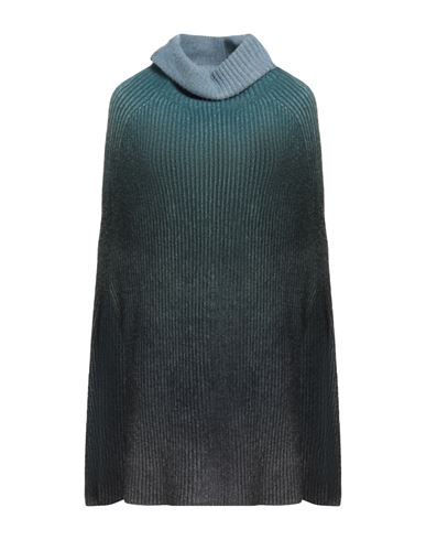 Woman Turtleneck Deep teal Size ONESIZE Wool, Cashmere