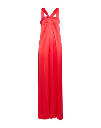 Woman Jumpsuit Coral Size 4 Viscose