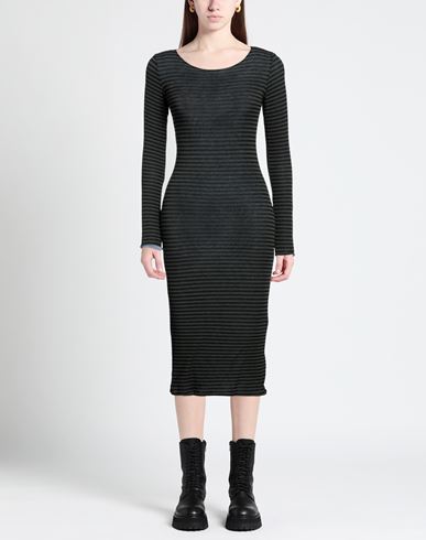 Woman Midi dress Dark green
