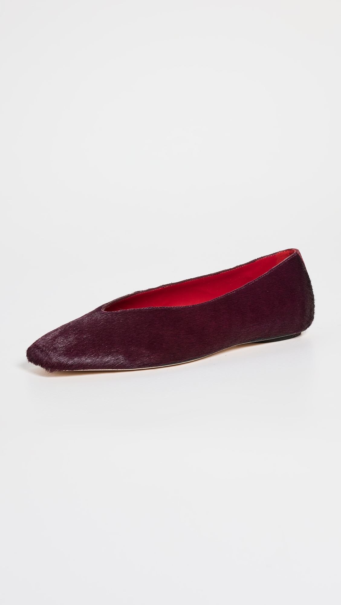 Prudence Ballet Flats Ruby Haircalf