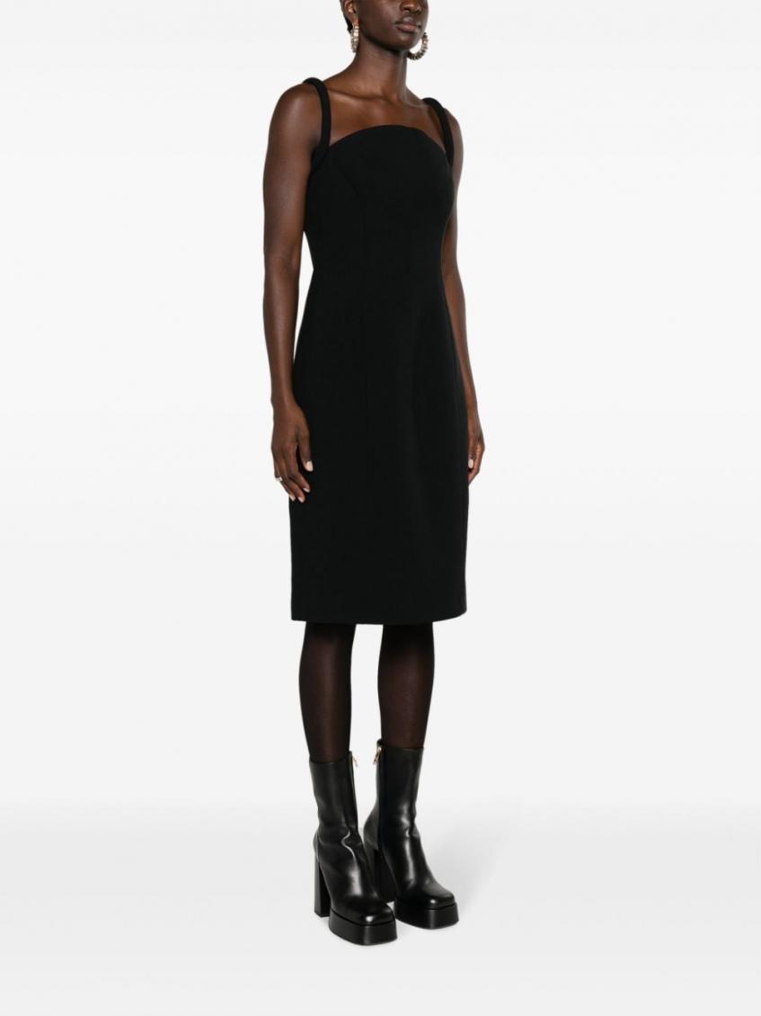Satin Envers Dress