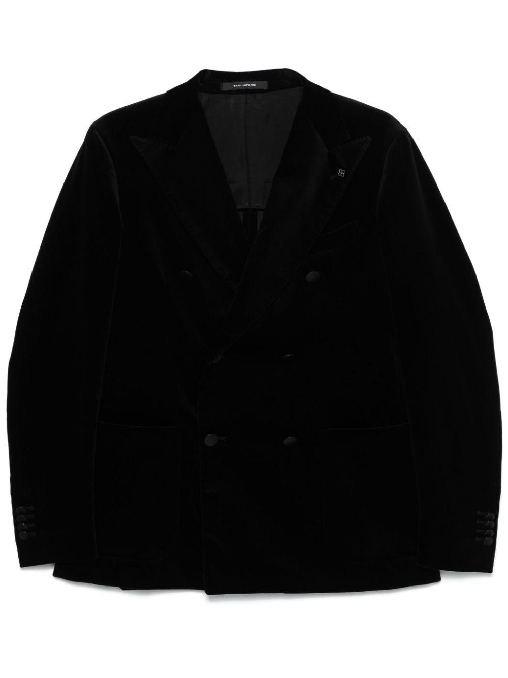 Velvet blazer - Black