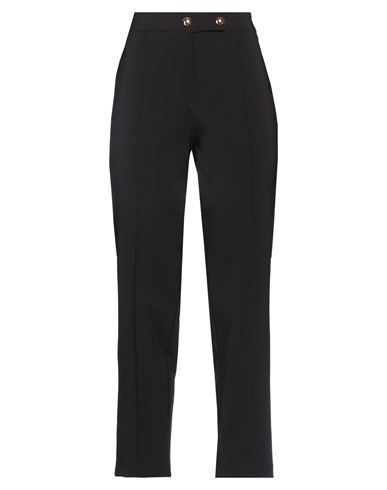 Woman Pants Black Size 10 Polyester, Elastane