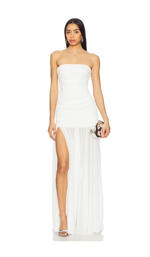 Retrofete KLEID ADELE in White. Größe S. Also in L