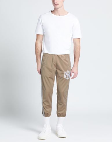 Man Pants Beige Size S Polyester