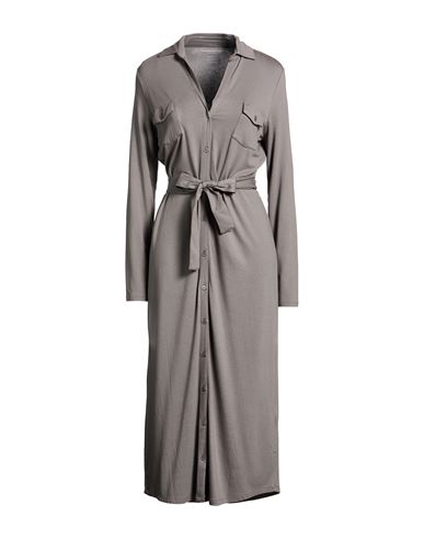 Woman Midi dress Grey Size 1 Viscose, Elastane