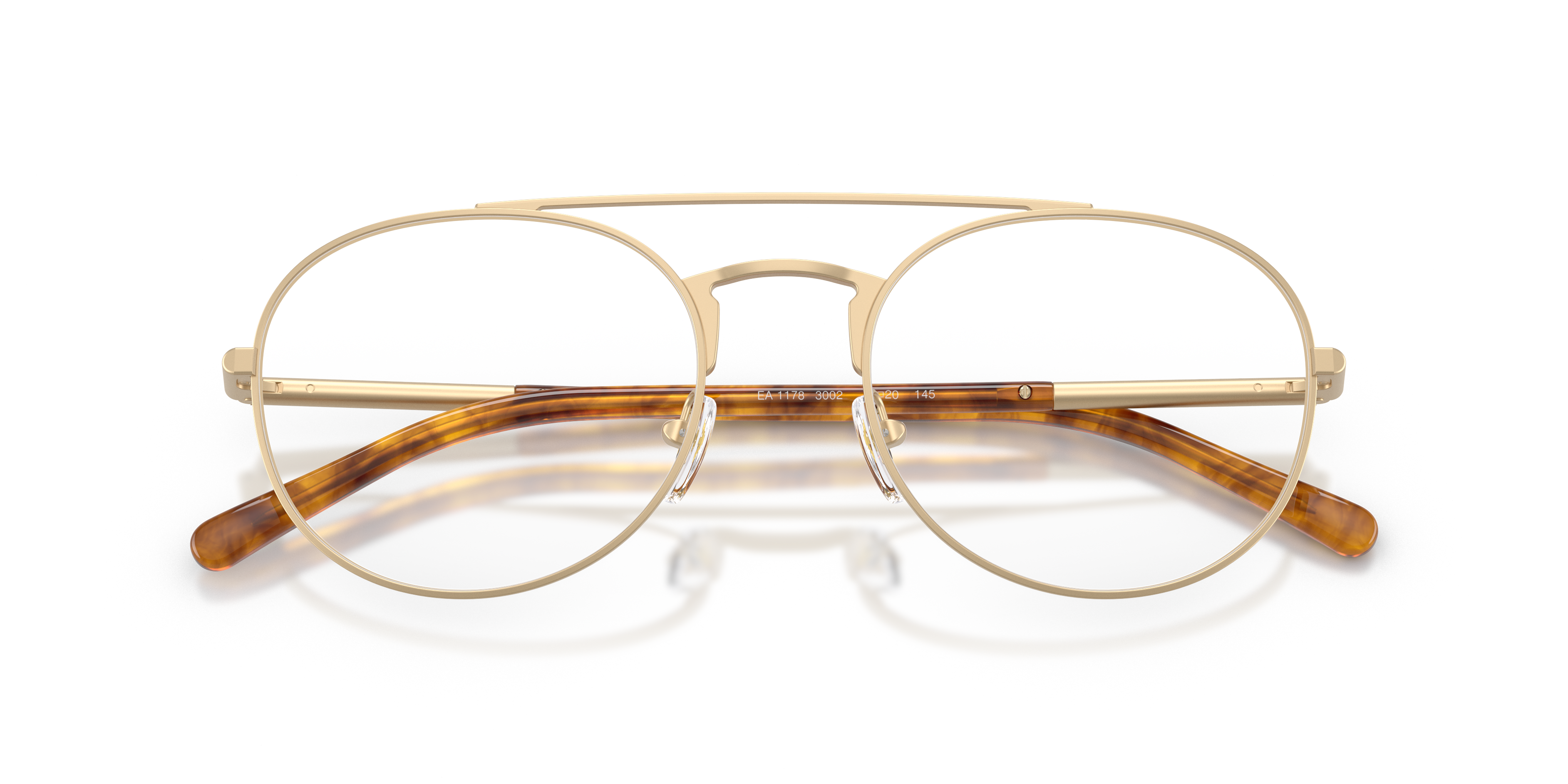 Emporio Armani Man Emporio Armani EA1178 3002 Optical frames Metal Gold Pilot Norma