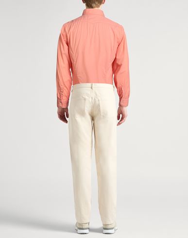 Man Shirt Salmon pink Size M Cotton