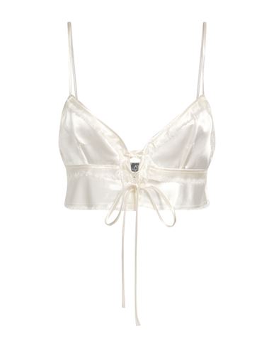 Woman Top White Size M Viscose