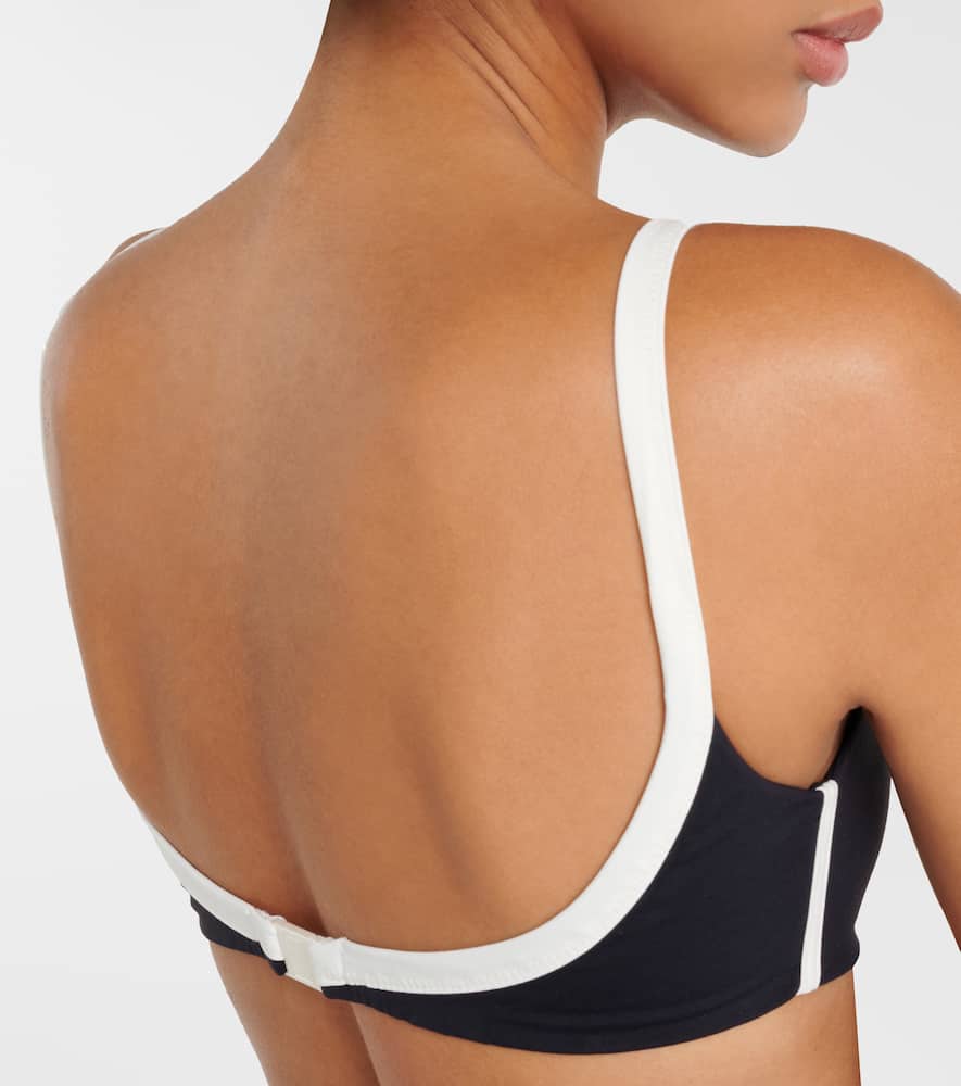 Marysia Bianco triangle bikini bottoms