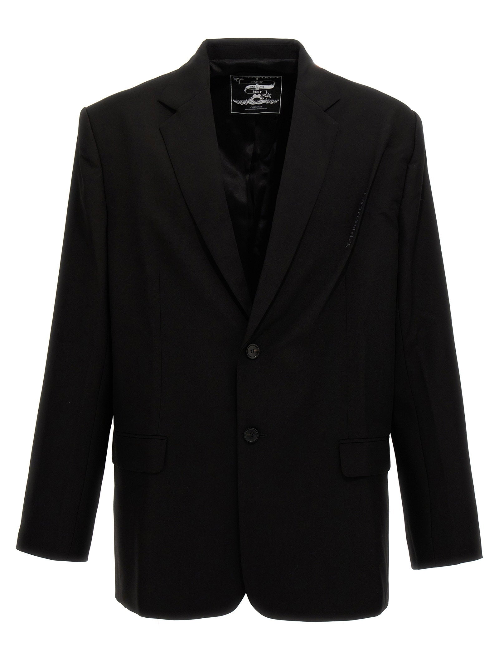Pinched Logo Blazer
