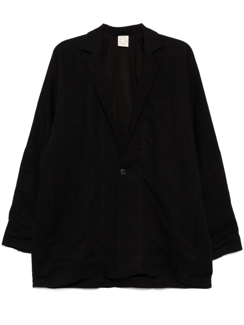 Textured jacket - Black
