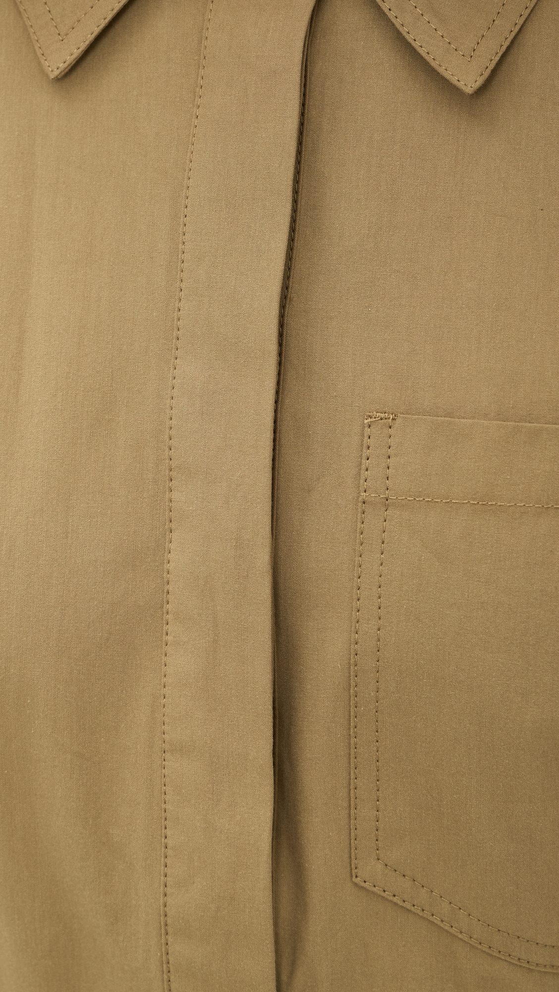 Reign Poplin Dress Camel