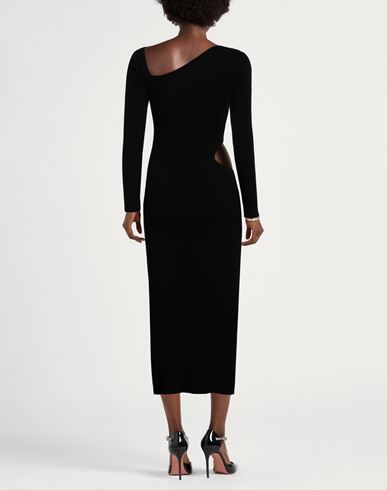 Woman Midi dress Black Size ONESIZE Viscose, Polyester