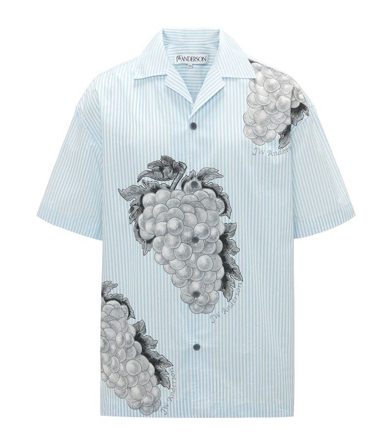 Cotton Grape Print Shirt