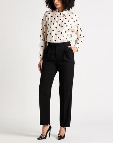 Woman Shirt Ivory Size 6 Silk