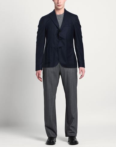 Gaiola Napoli Man Blazer Navy Size 36 Cashmere