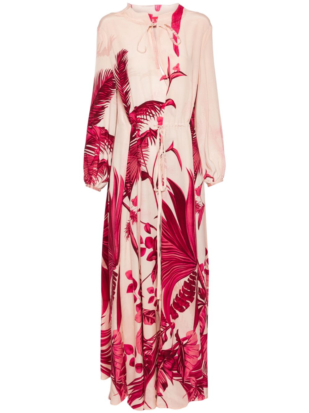 Eione floral-print maxi dress - Pink