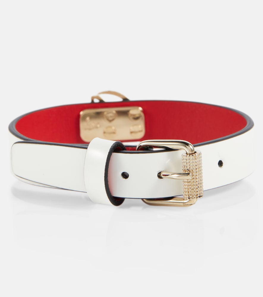 Loubilink leather bracelet