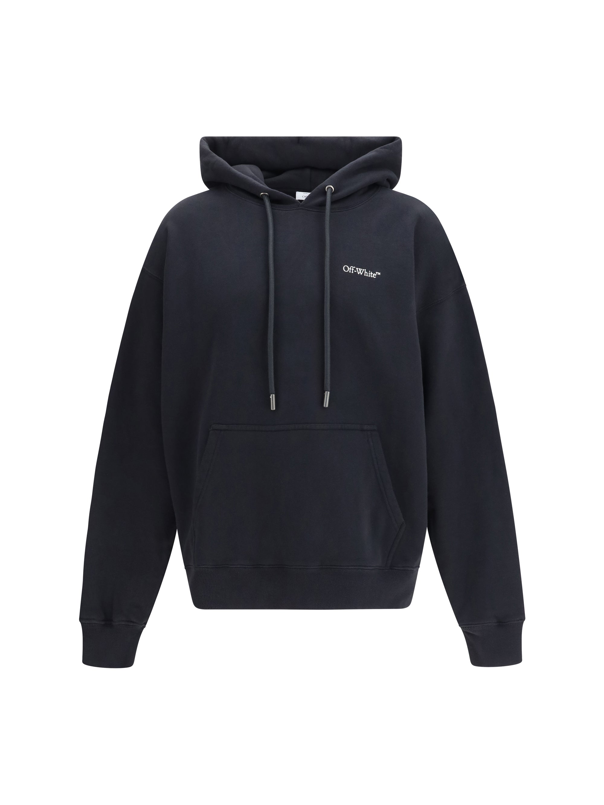 Half Arrows Hoodie — Black