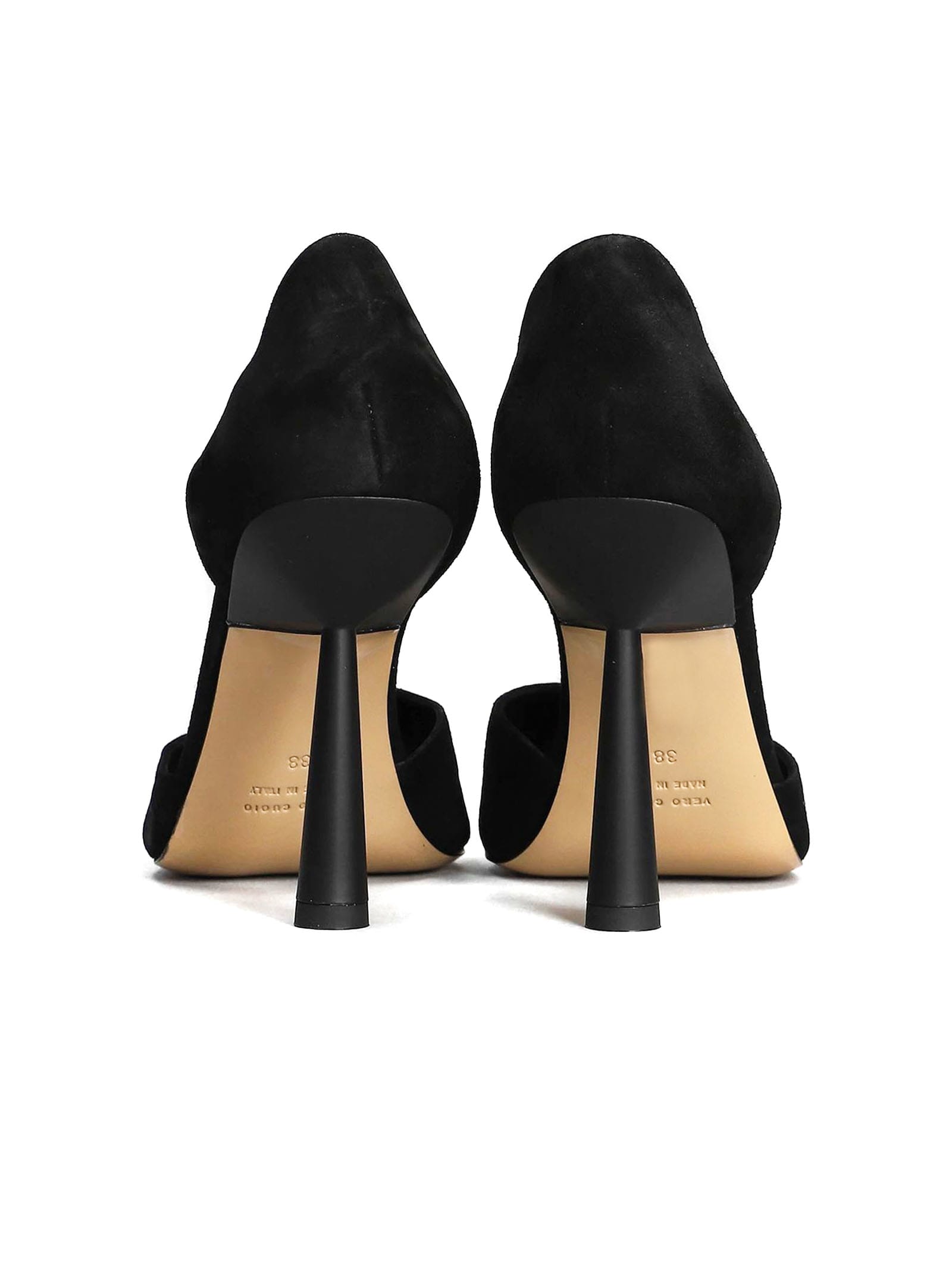 Black Suede Rosie 34 Pumps