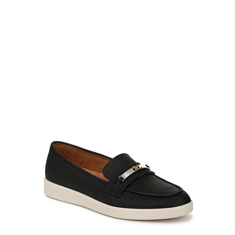 Women's Isla Bit Loafers (Black Faux Nubuck)