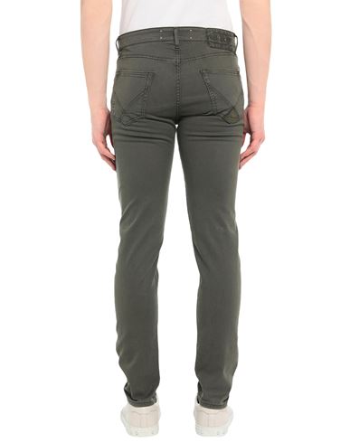 Roÿ Roger's Man Pants Military green Size 29 Cotton, Lyocell, Elastane