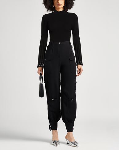 Woman Turtleneck Black Size 4 Virgin Wool