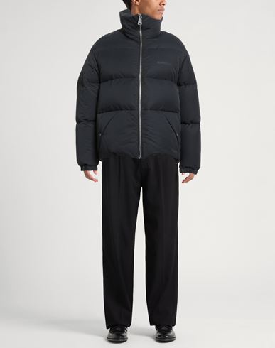Man Puffer Black Size 00 Cotton, Polyamide