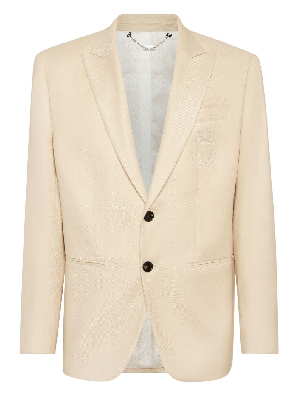 Billionaire single-breasted blazer - Neutrals