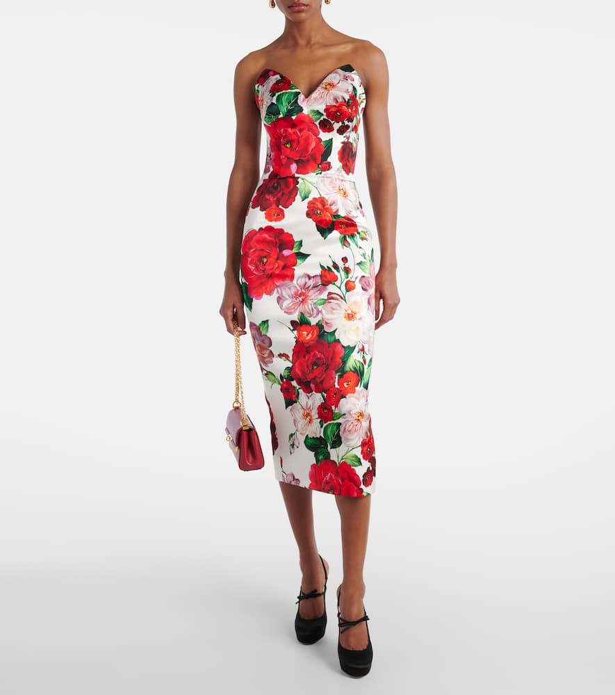 Floral midi dress