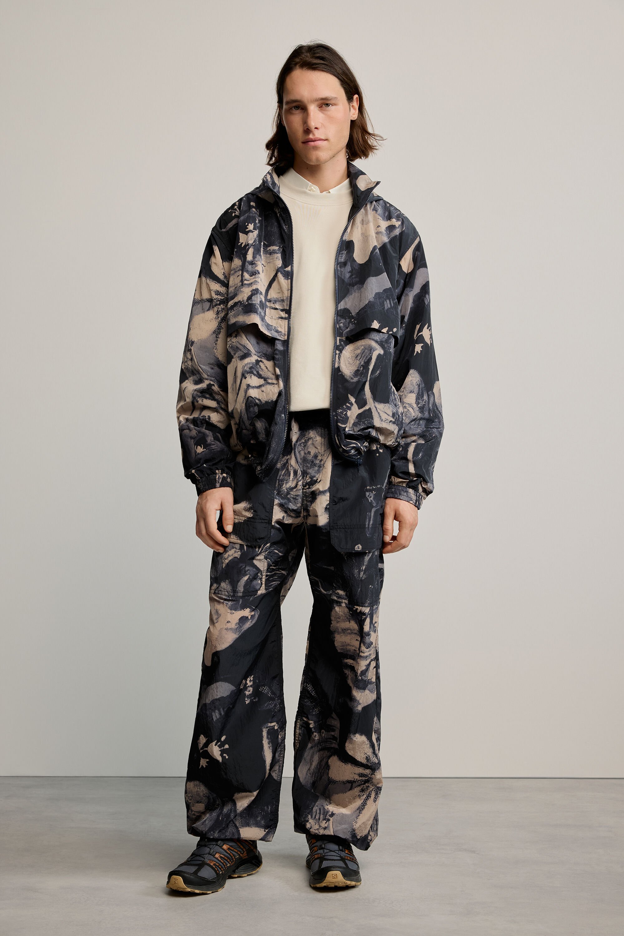 Printed long trouser