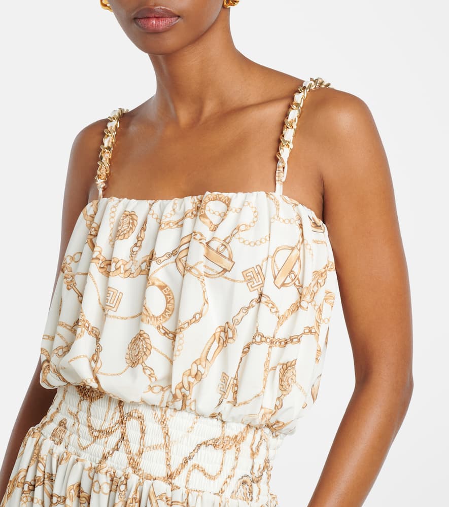 Chain printed jumpsuit
