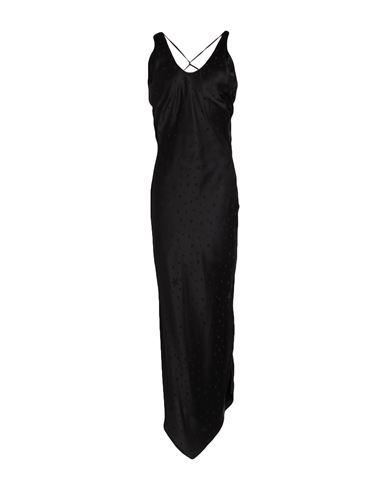 House Of Amen Woman Maxi dress Black Size 6 Acetate, Viscose
