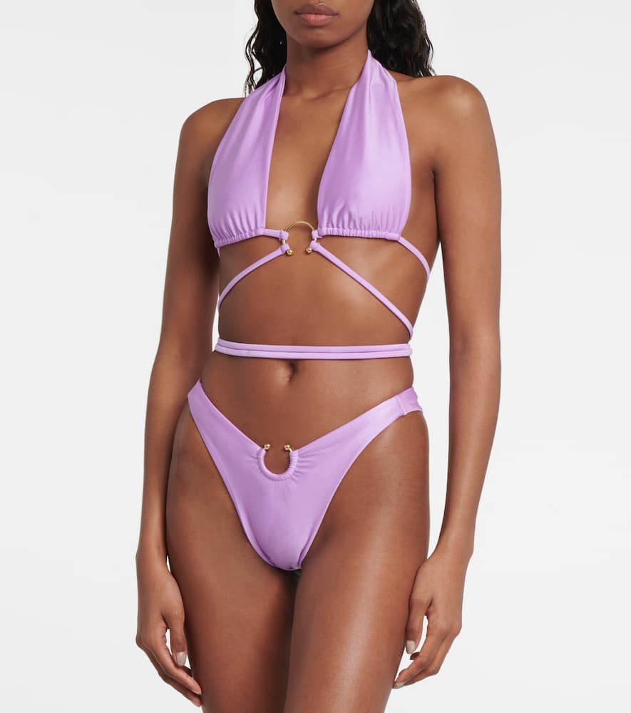 Pierced bikini bottoms