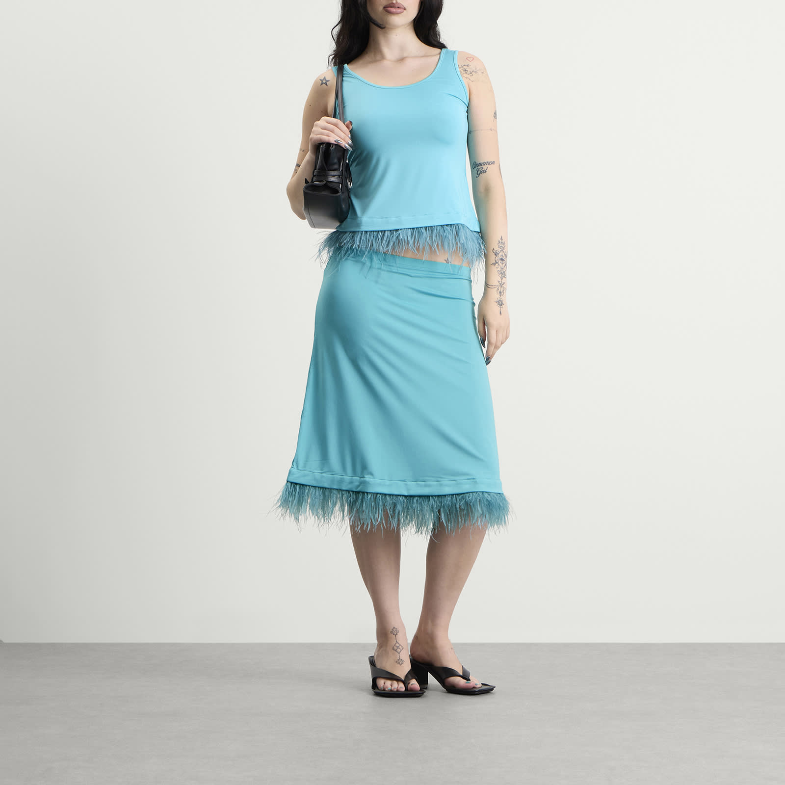 Women's Esme Skirt Aqua Blue