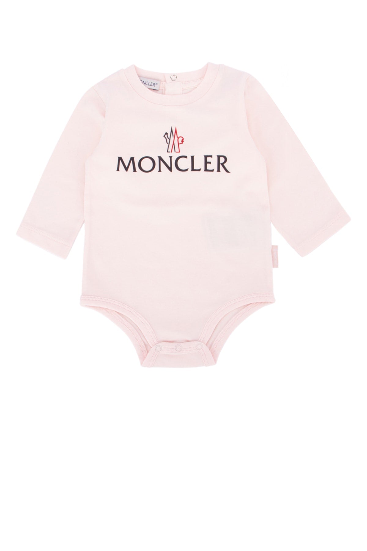 Logo-Print Bodysuit — Pink