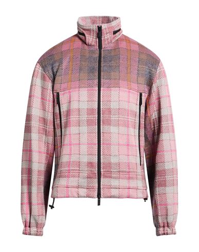 Man Jacket Antique rose Size L Linen, Cotton, Polyester, Polyamide