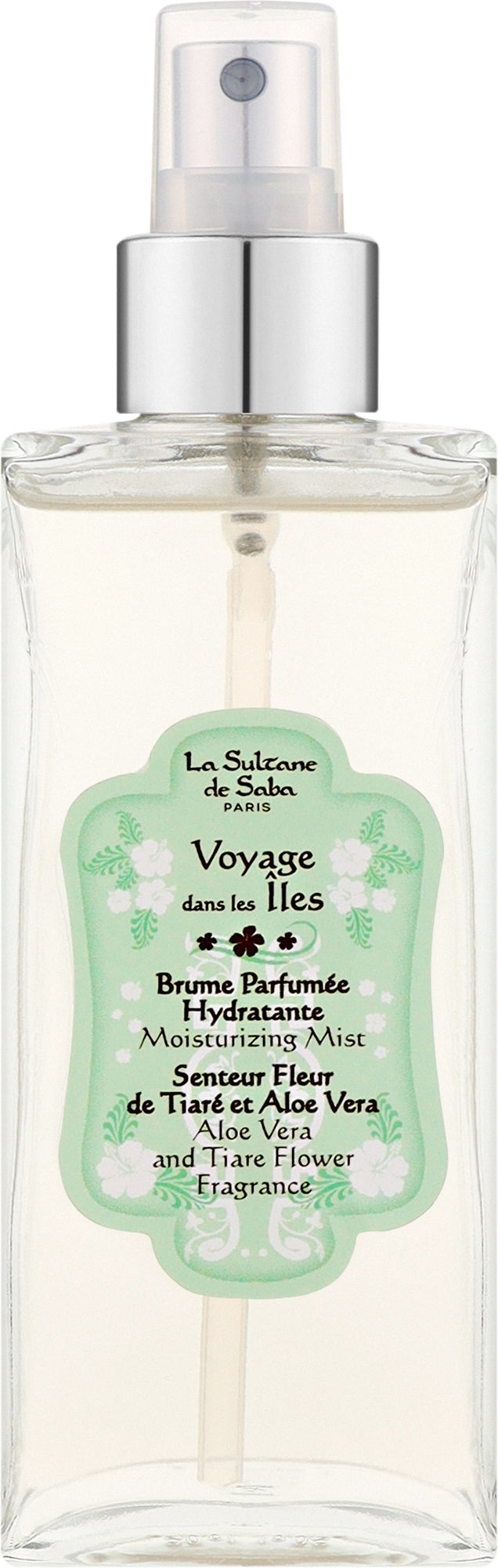 Spray corpo La Sultane De Saba Moisturizing Body Mist Tiare Flower and Aloe Vera
