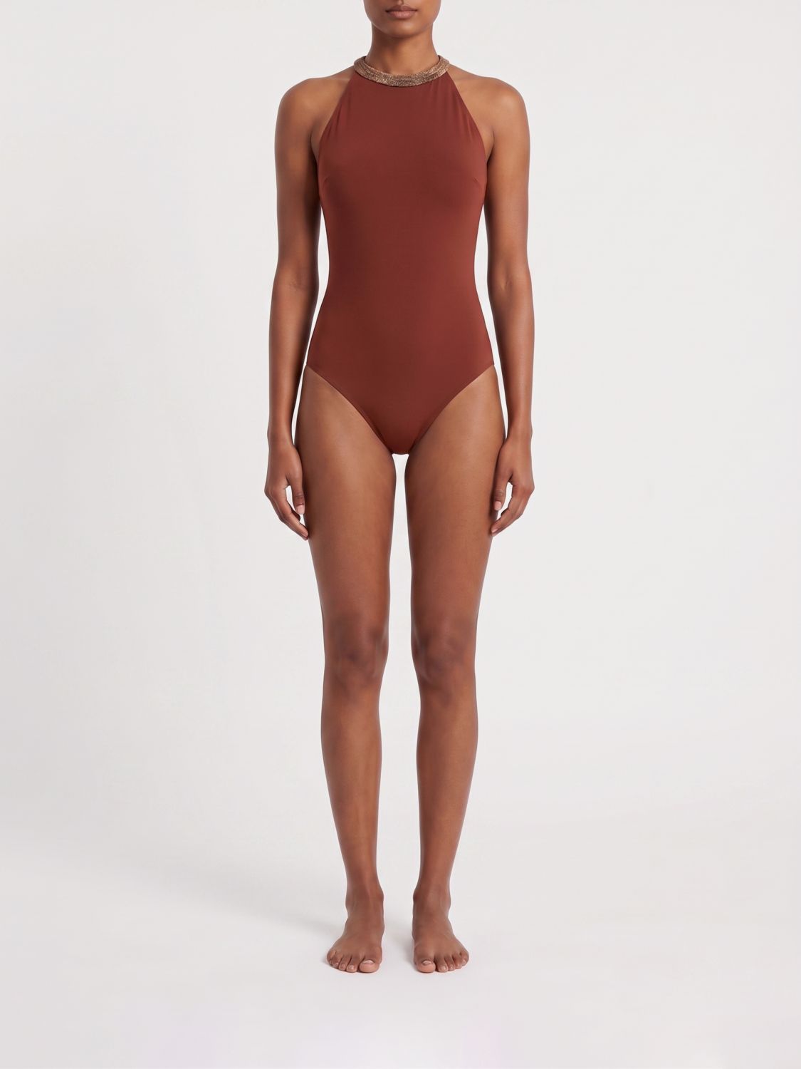 Swimsuit Woman color Burgundy