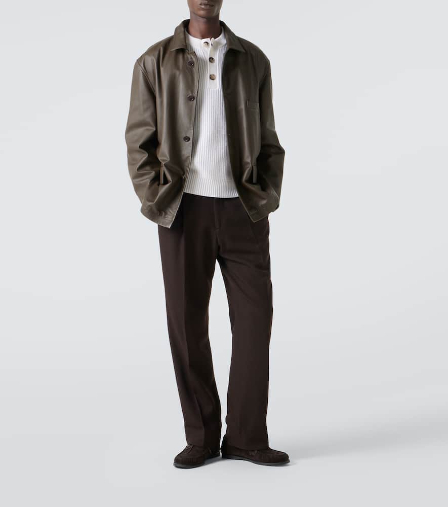Wool and cashmere sweater