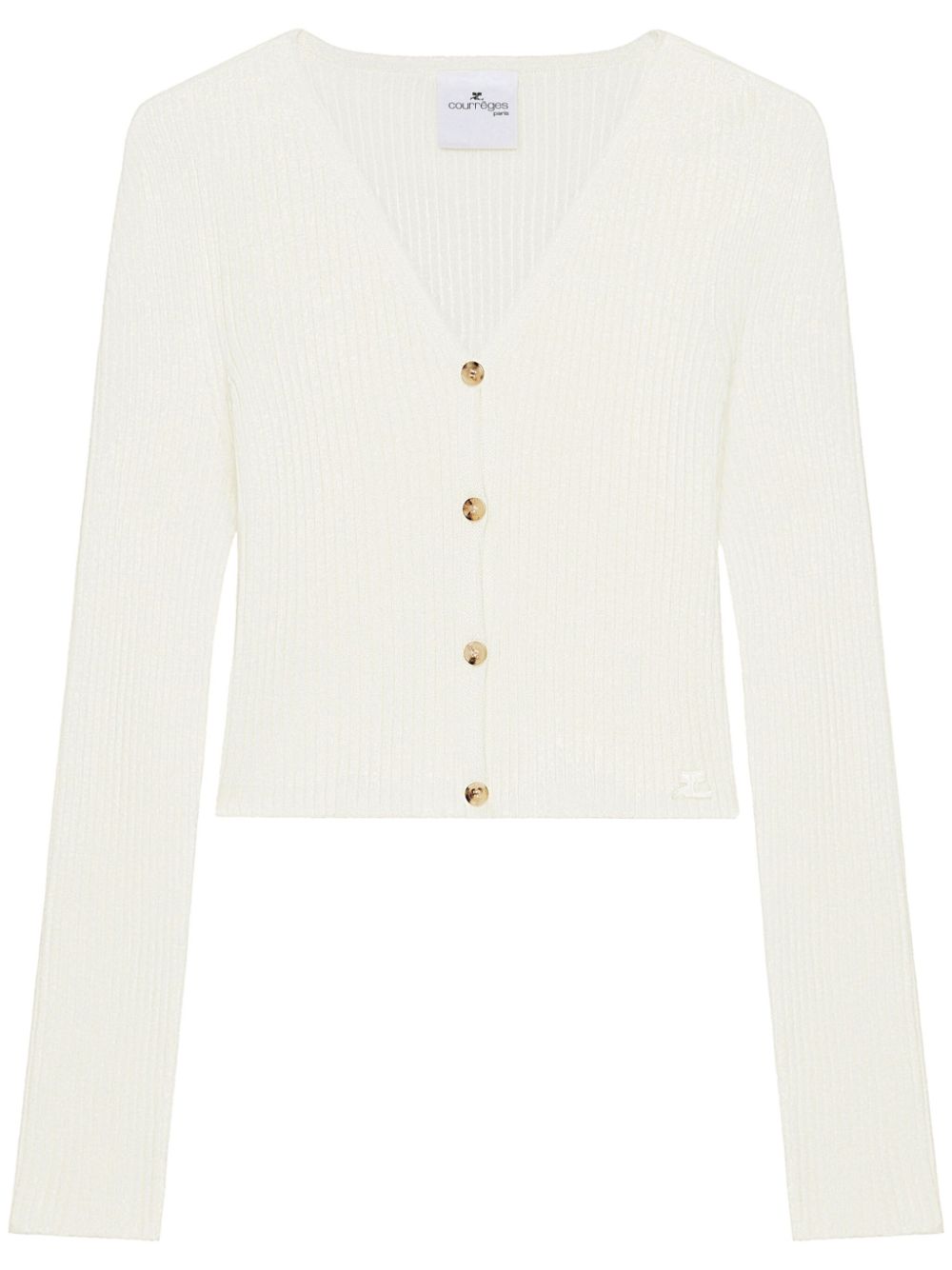 Solar cardigan - White